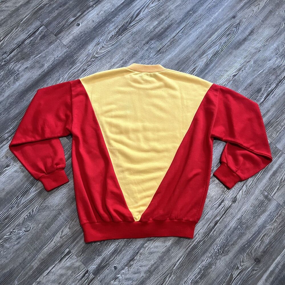 Ferrari Made In Italy Colorblock Sweatshirt 48 - Picture 2 of 8